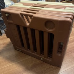 日本育児　ミュージカルキッズランド　ベビーサークル　8枚　の画像