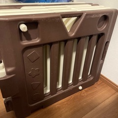 日本育児　ミュージカルキッズランド　ベビーサークル　6枚　の画像