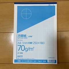 方眼紙　A4 1mm
