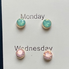 ピアス6セットとリング6本セットの画像
