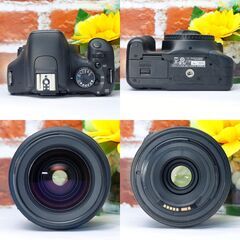 【全国送料無料】 Canon EOS Kiss X4✨高倍率レンズセット 広角から望遠まで網羅 ズームセット✨ 届いたらすぐに使えます✨ キヤノン キャノンの画像