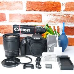 【全国送料無料】 Canon EOS Kiss X4✨高倍率レンズセット 広角から望遠まで網羅 ズームセット✨ 届いたらすぐに使えます✨ キヤノン キャノンの画像