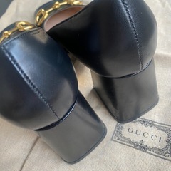 グッチ　GUCCI パンプス　黒　サイズ37の画像