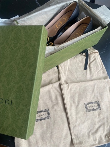 グッチ　GUCCI パンプス　黒　サイズ37