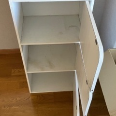 3段ボックス ホワイトの画像