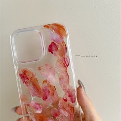 iPhoneケース▫︎ニュアンスデザインペイントスマホケース♡の画像