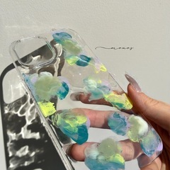 iPhoneケース▫︎ニュアンスデザインペイントスマホケース♡の画像