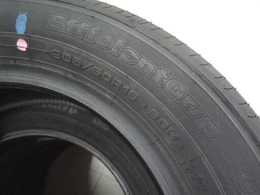 タイヤ 4本セット グッドイヤー EfficientGrip 205/60R16 2022年製