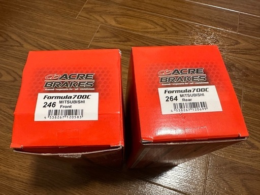 アクレformula700c  前後セット　ct9a