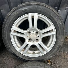 175/65R15 ダンロップ EC202 2023年製 アルミ 15×6J  P.C.D 100×4H 4本セットの画像