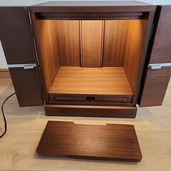 極美品　お仏壇　コンパクト　電気つきの画像