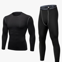 メンズ  2XL　スポーツインナー 上下 セット 長袖 シャツ ...
