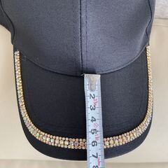 【新品】人気男女兼用帽子 キャップ コーデ お洒落☆ キラキラ帽子の画像