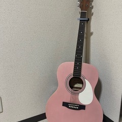 ピンク色 ギター 