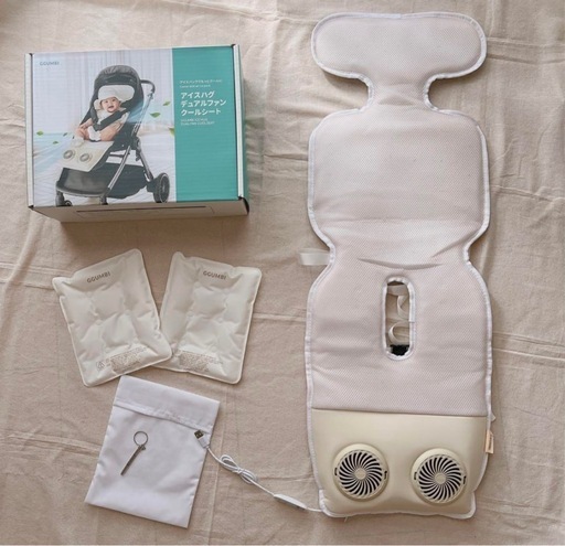 5日間限定値下げ！【超美品】　GGUMBI アイスハグ　デュアルファン クールシート