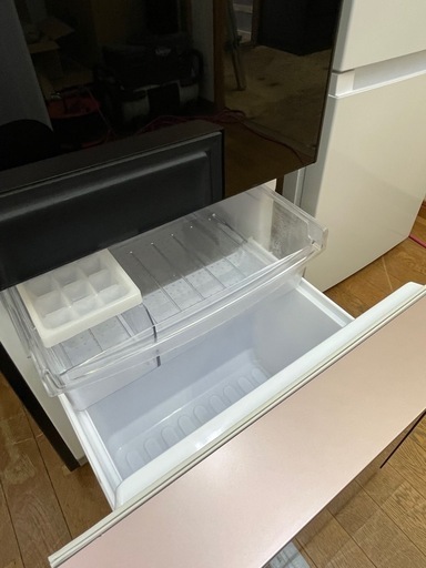激安冷蔵庫!! 2ドア ガラスパネル どっちもドア SHARP 2019年 137L SJ-GD14E-B 