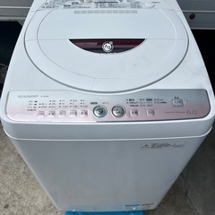 シャープ6.0kg全自動洗濯機の画像