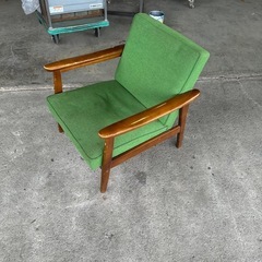 カリモク　ソファ　一人かけソファ