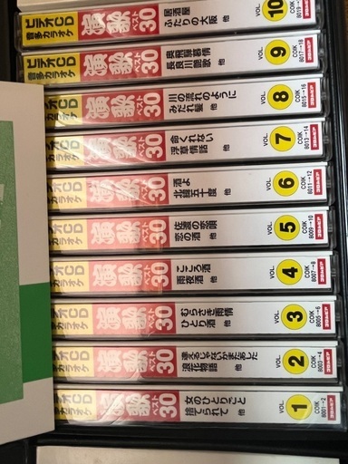 新品同様　CDカラオケ　コロンビア演歌 極上演歌特盛”カラオケ・シリーズ スーパー・ベスト | 商品情報 | 日本