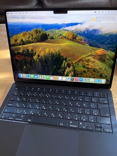 MacBook Air M2 8GB 512GB バッテリー100% 充放電回数1回 ほぼ MacBook Air M2 8GB 512GB バッテリー100% 充放電回数1回 ほぼ