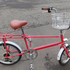 20インチ 🚲 中古 小径車 11,800円 🔁6段切替 💡ライト付 新規防犯登録料コミ 653の画像