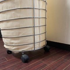 おしゃれなランドリーバスケット　洗濯 カゴ 収納 インテリア　の画像