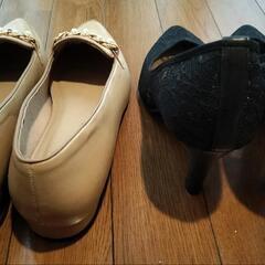 レディース　パンプス　ヒール　25〜25.5の画像