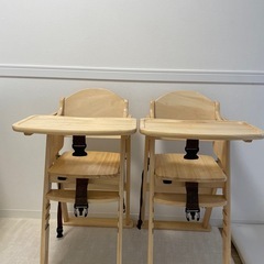 KATOJI ハイチェア 2脚セット ベビーチェア【2脚セット】｜レストランハイチェア MELLOW[選べる7色