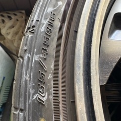 タイヤ付きホイル4本セットの画像