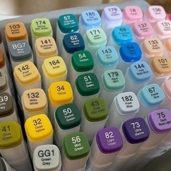 アートマーカーペン　60本セットの画像