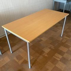 テーブル　作業台　デスク　木目調　