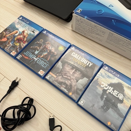 まとめ売り❗️PS4本体&ソフト4点