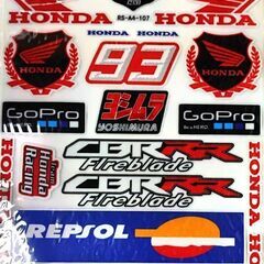 ホンダCBR 、シールの画像