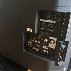 液晶カラーテレビ40V  美品の画像