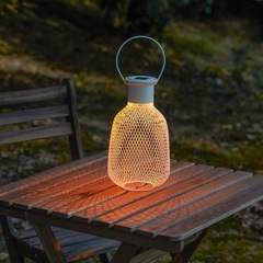 IKEA イケア　ソーラーランタンメッシュデザインSOLVIND...