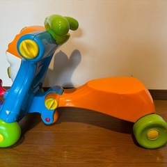 トイザラス　2way　ライドオンウォーカー☆手押し車・室内用バイクの画像