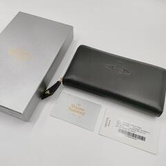 新品未使用 ヴィヴィアン ウエストウッド 長財布 財布 ブラック 黒の画像
