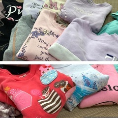 ★女の子♪秋冬お洋服・16点セット★110サイズ★ホットビスケッツ、FILAあり★秋冬用★長袖★長ズボン★ワンピース★アウター★ の画像