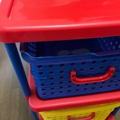 【取引中】カラーボックス　カラーBOX 収納ボックス　玩具入れ　おもちゃ箱　の画像
