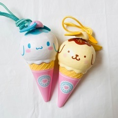 サンリオ　シナモロール　ポムポムプリン　扇風機　ハンディファン