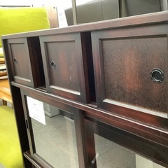 茶箪笥 レトロ家具 キズ有の画像