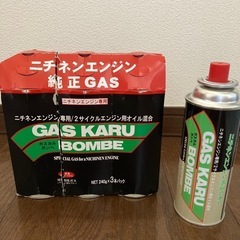 【ニチネン】草刈り機用ガスカルボンベ