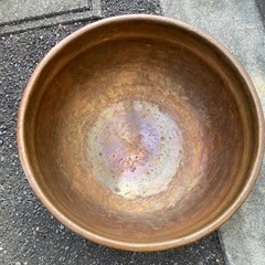 ★⭐︎業務用銅鍋 直径61cm 坊主鍋 ボーズ鍋 昭和レトロ①の画像