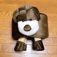 【新品未使用】犬 アニマルスツール イス 椅子 イヌ
