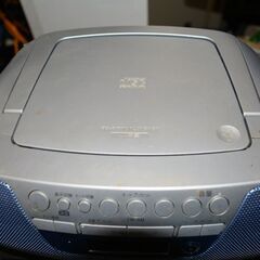 SONY　CD・FM・AMラジオ　完動品ZS-S10CP　箱ありの画像