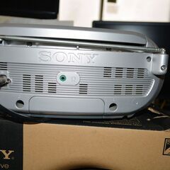 SONY　CD・FM・AMラジオ　完動品ZS-S10CP　箱ありの画像