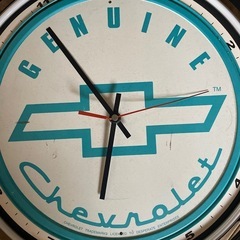 シボレー　ネオンクロック　の画像