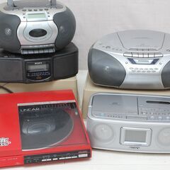 ☆★SONYラジカセほか　5点まとめて