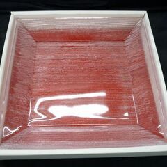 ☆HOYA CRYSTAL クリスタル角大皿 檜 保谷クリスタル ガラス皿 食器 24.5cm×24.5cm クリスタルガラス 札幌 北20条店の画像