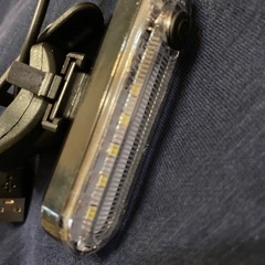 自転車ライト充電式
　